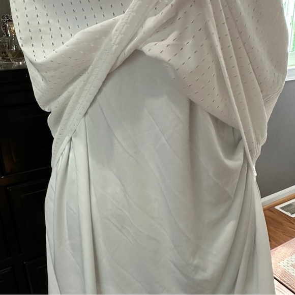 Nike Swim White Layered Racerback Tank Top Size Large – NWT - Picture 4 of 16